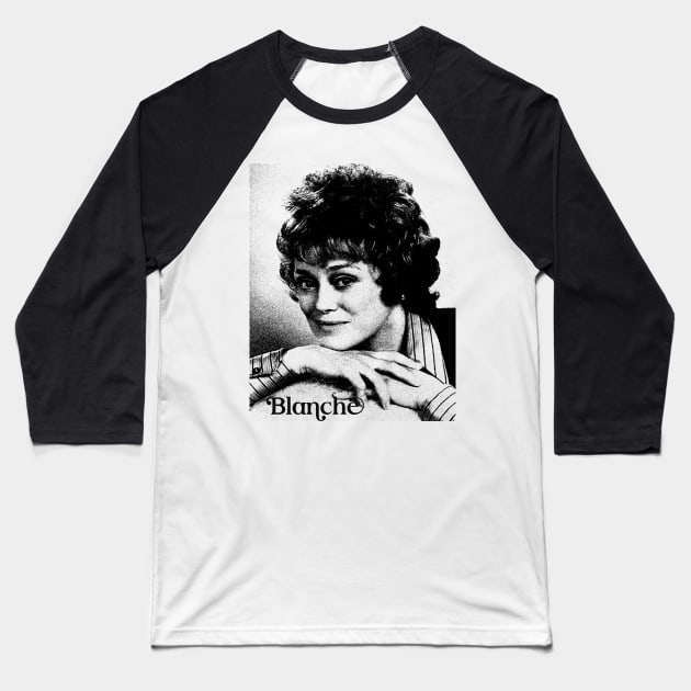 Blanche devereaux Baseball T-Shirt by SIIMAG ARTS